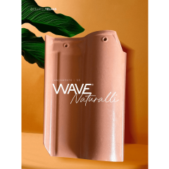 Telha Cerâmica Esmaltada Wave 26,2x41,5cm 1 Face Naturalli - Ourogres - O860/21