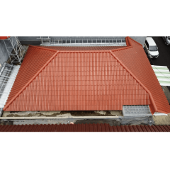 Telha Cerâmica Esmaltada Wave 26,2x41,5cm 1 Face Pinhão - Ourogres - O860/01