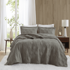 Kit Colcha Prisma Com 2 Porta Travesseiros Queen 2,40x 2,60m Sortidos 1 - Corttex - 701173