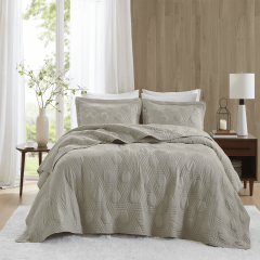 Kit Colcha Prisma Com 2 Porta Travesseiros Queen 2,40x 2,60m Sortidos 1 - Corttex - 701173