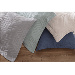 Porta Travesseiro Ouro 50x70 Taupe - Corttex - 701186-8-294