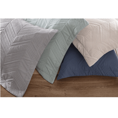 Porta Travesseiro Ouro 50x70 Verde - Corttex - 701186-8-65