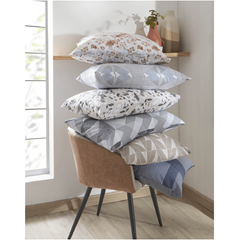 Fronha Attuale Liso 50x70cm 150 Fios Cinza  Corttex  701191