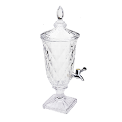 Suqueira De Cristal Diamond Com Pé 2l - Lyor - 221566