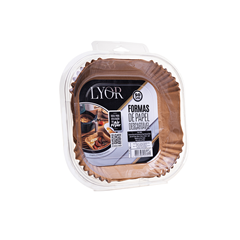 Forma Para Air Fryer Descartável Com 50 Peças - Lyor - 5394