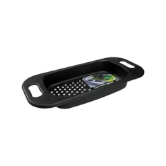 Escorredor De Pia Para Talheres Multiuso Preto - Coza - 10838/0008