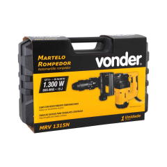Martelo Rompedor Tipo Sds Max 1300w 220v Mrv1315n - Vonder - 6001135220