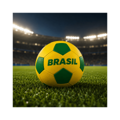 Bola De Futebol Do Brasil - Tok House - 3861