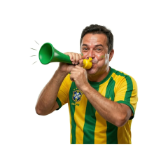 Corneta Copa Do Mundo Brasil - Linder - 2301