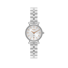 Relógio Feminino Pulseira Em Aço Prata Original - Orient - Fbss0145