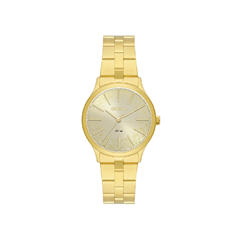 Relógio Feminino Pulseira Em Aço Dourado Original - Orient - Fgss0235
