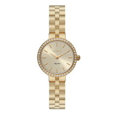 Relógio Feminino Pulseira Em Aço Dourado Original - Orient - Fgss0242