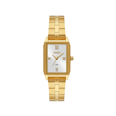 Relógio Feminino Pulseira Em Aço Dourado Original - Orient - Lgss0074