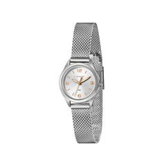 Relógio Feminino Pulseira Em Aço Prata Original - Lince - Lrmh271l25