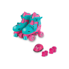 Patins 4 Rodas Com Acessórios 34-37 - Fenix - Pk-01t