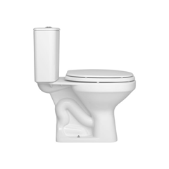 Kit Bacia Com Caixa Acoplada Aspen + Acessórios Botão Branco - Deca - Kp.751.Br.17