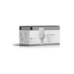 Kit Bacia Com Caixa Acoplada Aspen + Acessórios Botão Branco - Deca - Kp.751.Br.17