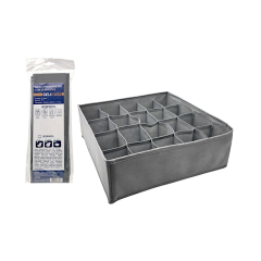 Organizador De Tecido Em Poliéster 32x32x11cm - Tok House - 25133