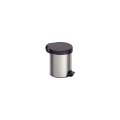 Lixeira Com Pedal New Redonda Cromada 5l - Tramontina - 94538/705