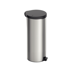 Lixeira Com Pedal New Redonda Cromada 30l - Tramontina - 94538/730