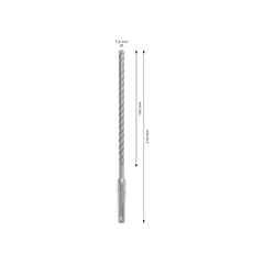 Broca Para Concreto Sds-Plus 5x 7x150x210mm - Bosch - 2608706888