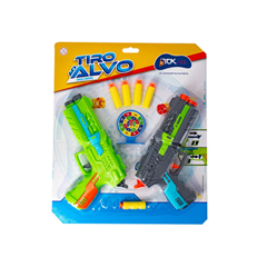 Lança Dardos Com 2 Peças Tiro Ao Alvo Sortido - Tok Kids - 17672