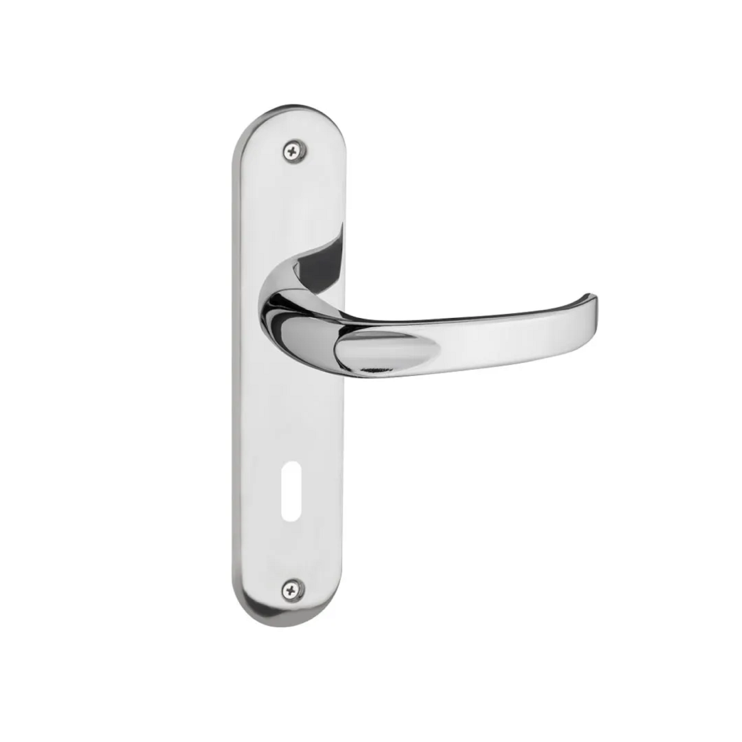 Fechadura Evidence Espelhada Em Inox Cromada Interna 01-80i Cr - 54019163 - Pado