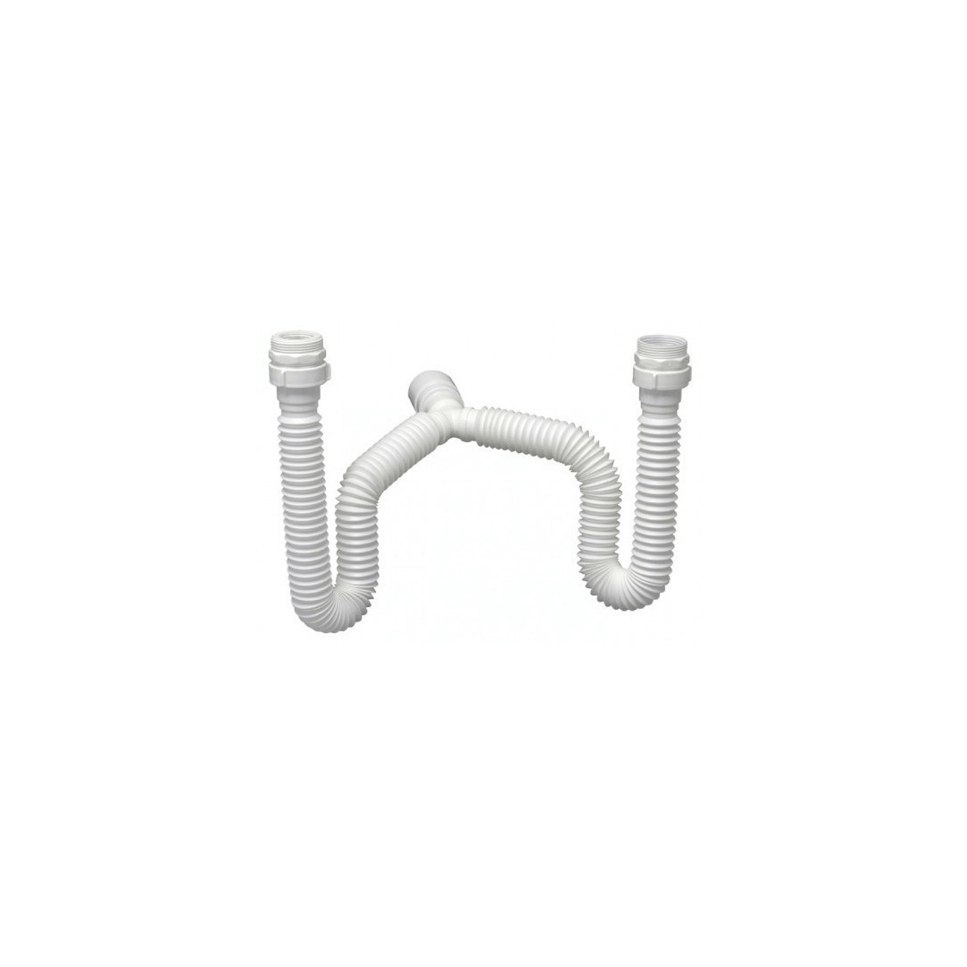 Sifão Ajustável Multiuso Duplo Branco - 26916615 - Tigre