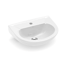 Lavatório Para Coluna Saveiro 47x38,5 Branco - 1020070010300 - Celite