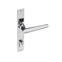 Fechadura Zm Serralheiro Francesa Cromada  Externa 460-46e - 54000062 - Pado